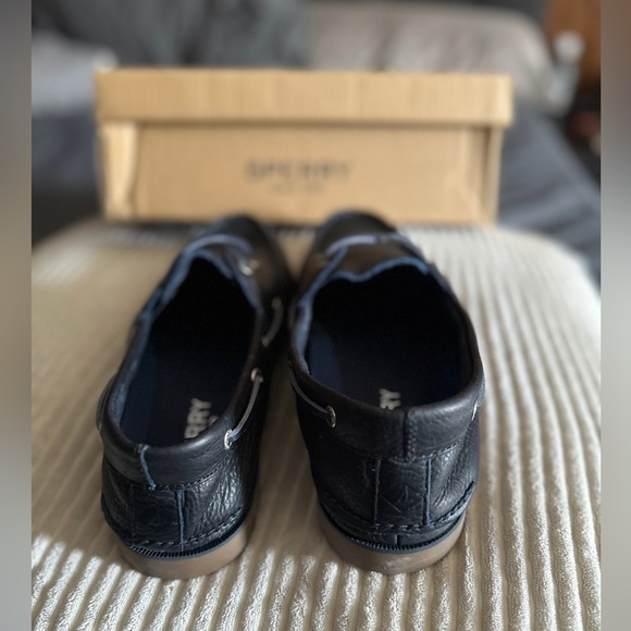 SPEEDY LEEWARD BOAT SHOE NAVY BLUE - Picture 3 of 6